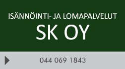 ISÄNNÖINTI- JA LOMAPALVELUT SK OY logo